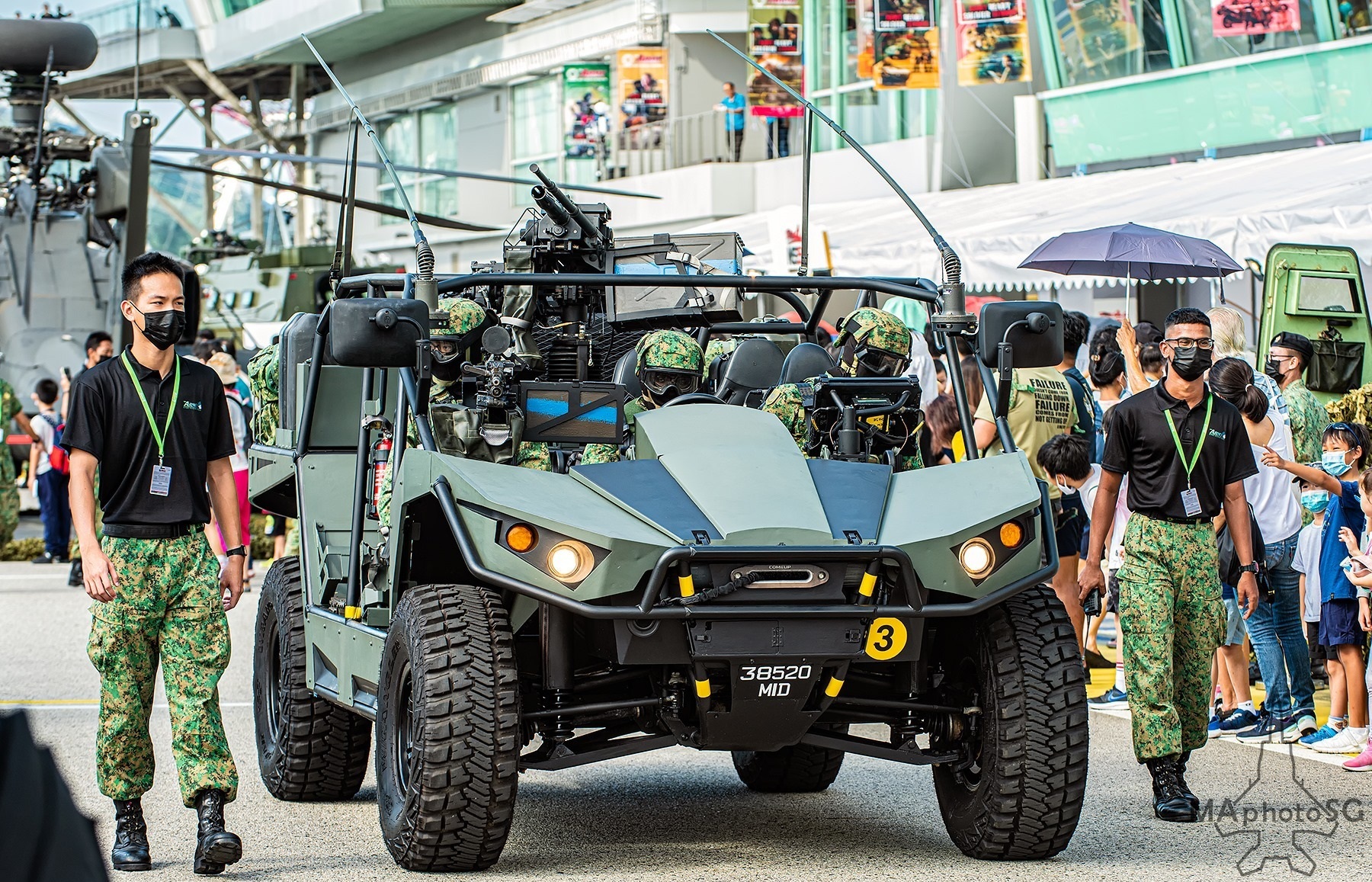 اسپایدر؛ خودروی تهاجمی سبک سنگاپور