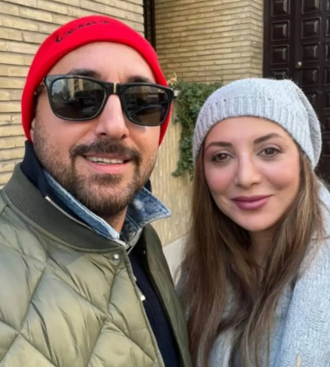 امیرحسین رستمی و رویا میرعلمی با استایلی پاییزی