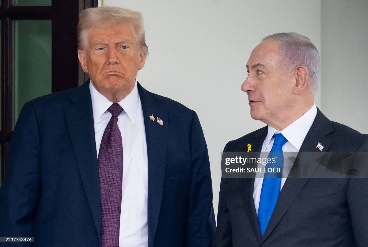 عکس/ تصاویری از دیدار ترامپ و نتانیاهو در کاخ سفید