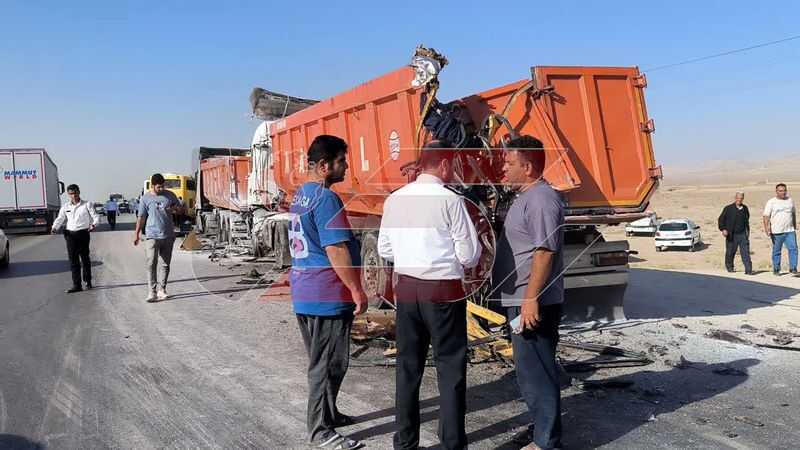 تصادف اتوبوس دانشجویان