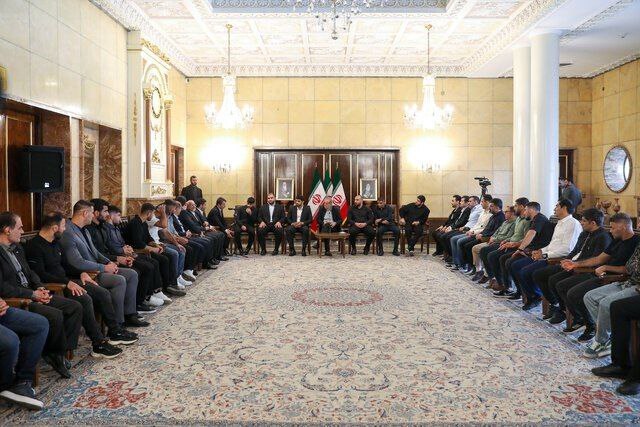 مراسم تقدیر از ملی‌پوشان کشتی