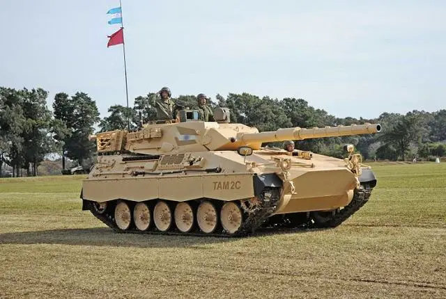 TAM ۲C؛ تانک اصلی نبرد قدرتمند آرژانتین