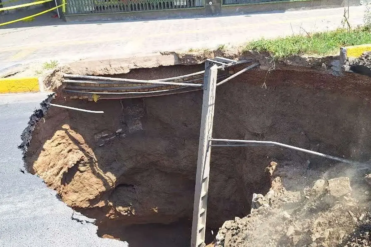 جزئیات بحران فرونشست زمین در ایران۱۵cm