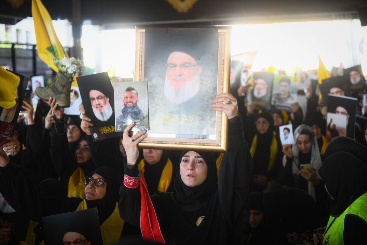 حضور گسترده زنان لبنانی