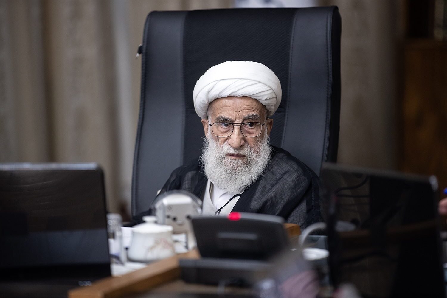 آیت‌الله جنتی در جلسه شورای نگهبان