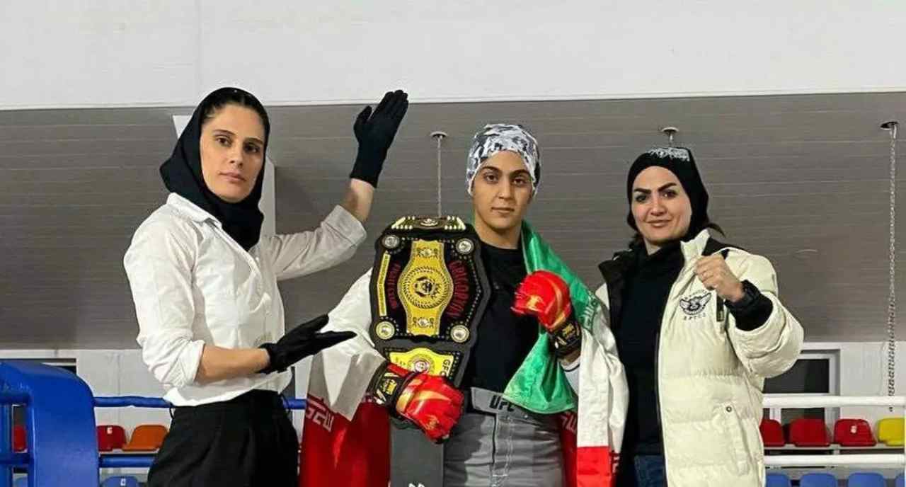 صبا چنارd قهرمان مویتای ایران صبا چنارd قهرمان مویتای ایران