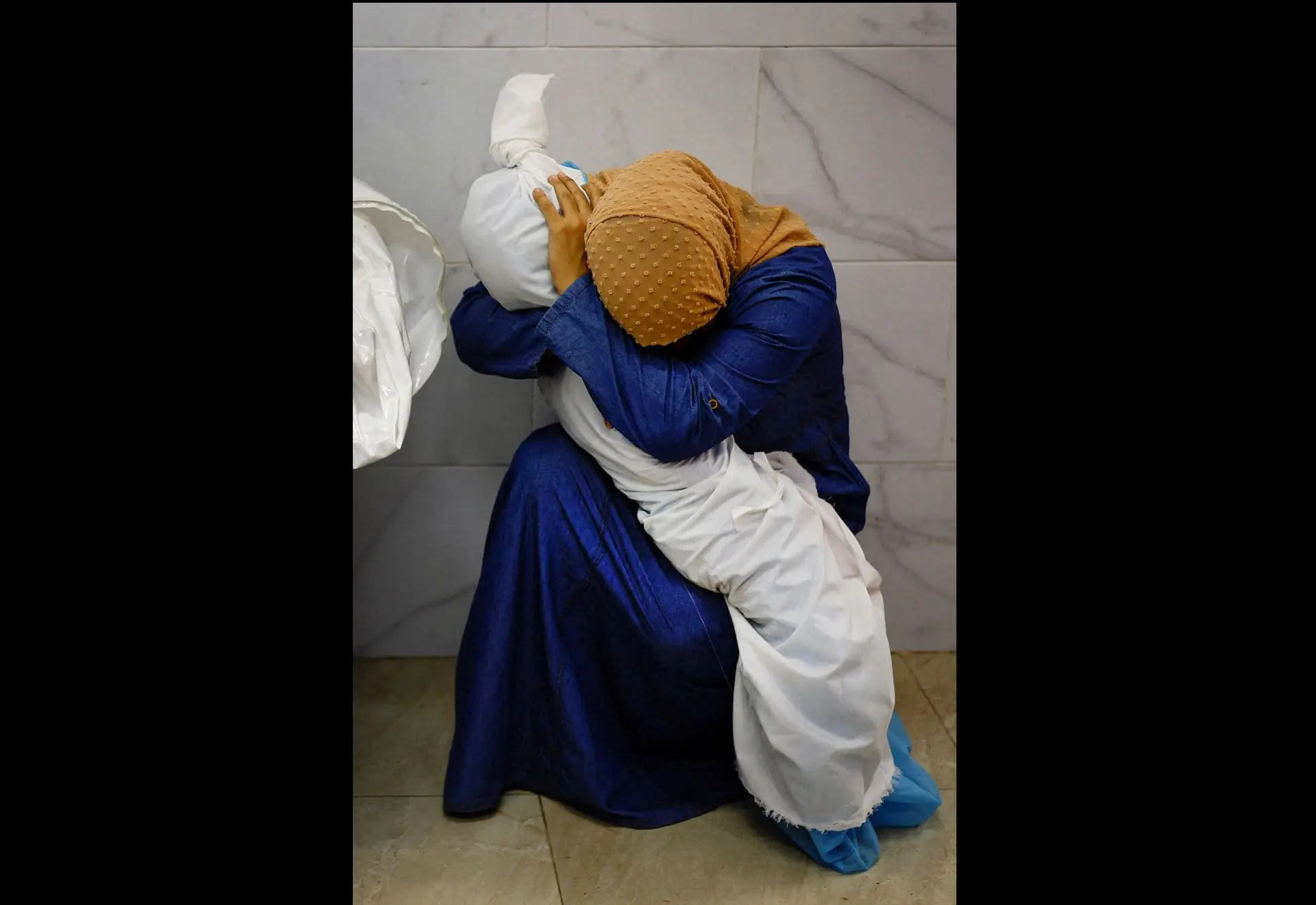 وداع جانسوز زن فلسطینی