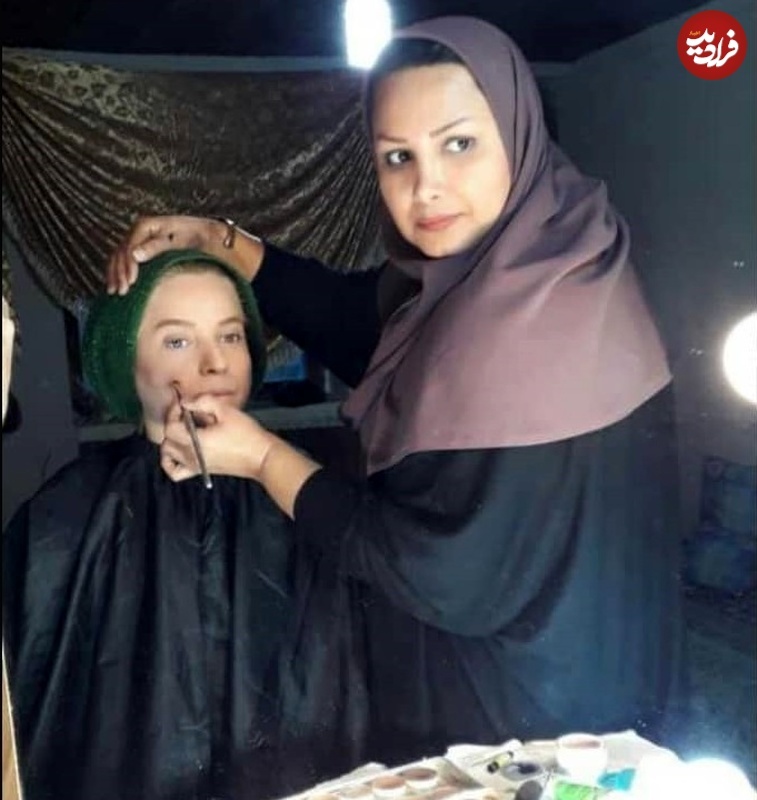 چهره دیده نشده شیرین سریال پس از باران