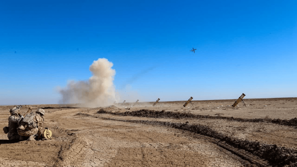 مانور پهپادی یگان سجیل با حضور فرمانده کل سپاه