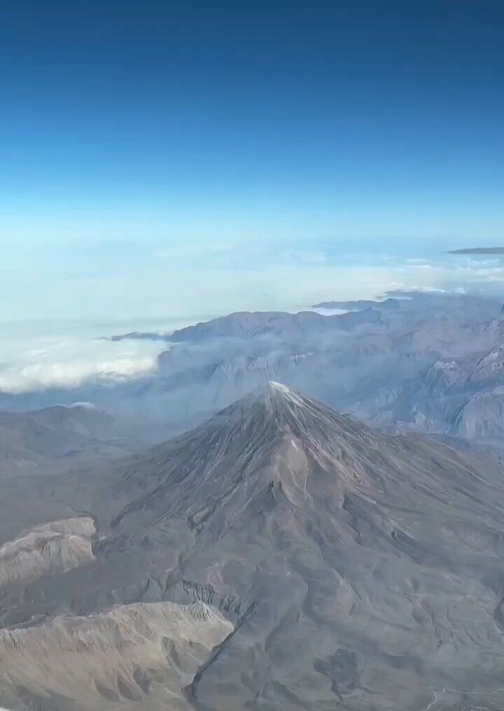 تصویر شوکه کننده دماوند