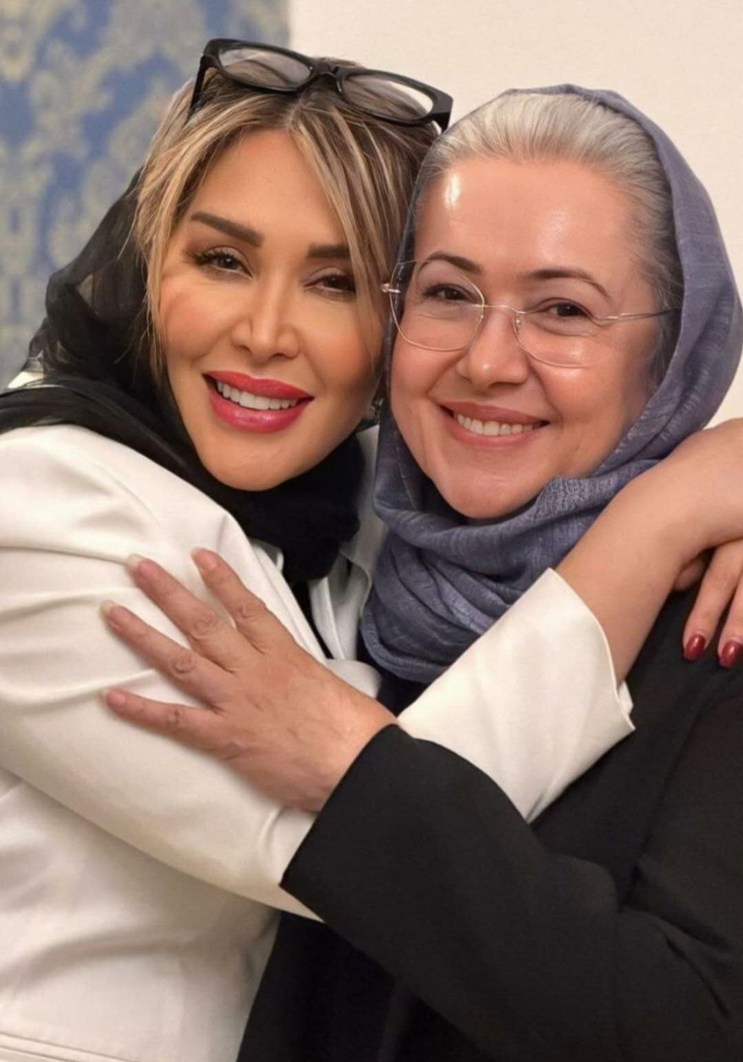 دو نفره دیدنی سارا منجزی‌پور و مادرش