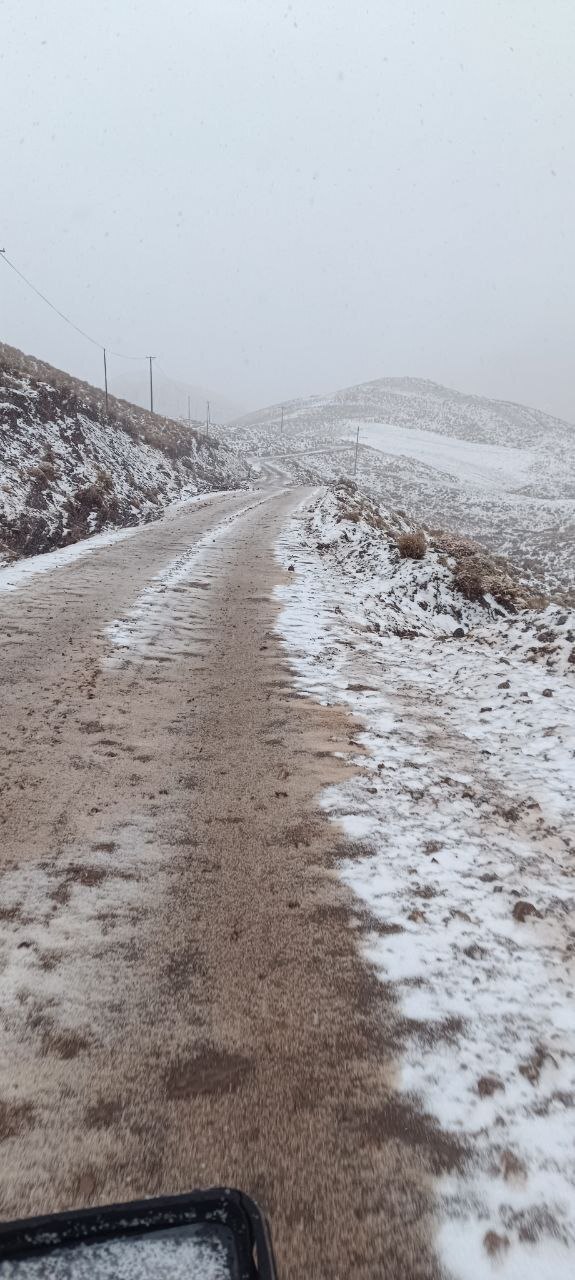 بارش نخستین برف پاییزی