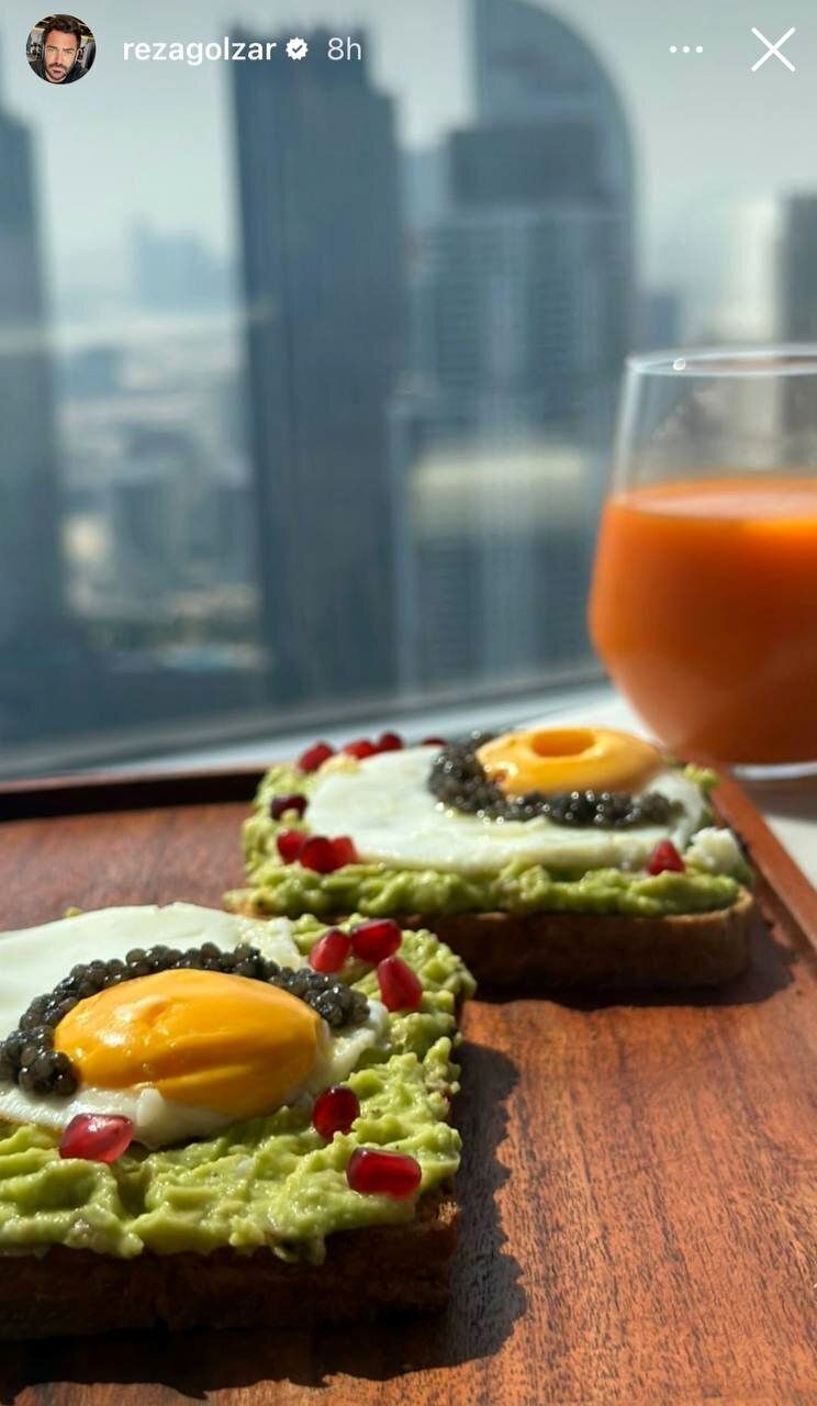 هنرنمایی همسر رضا گلزار