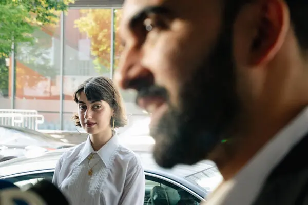 زهران ممدانی و همسرش در امریکا زهران ممدانی و همسرش در امریکا