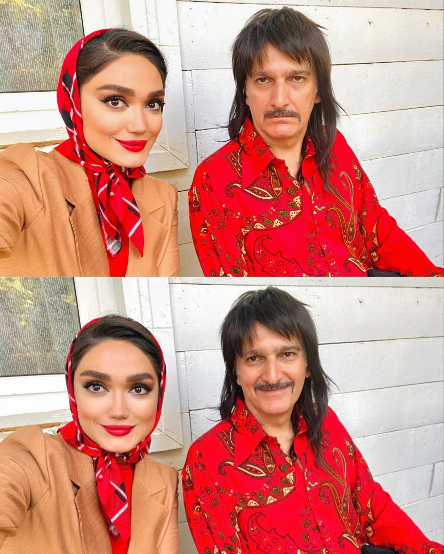 بازیگر سریال لیسانسه‌ها با پشت موی بامزه