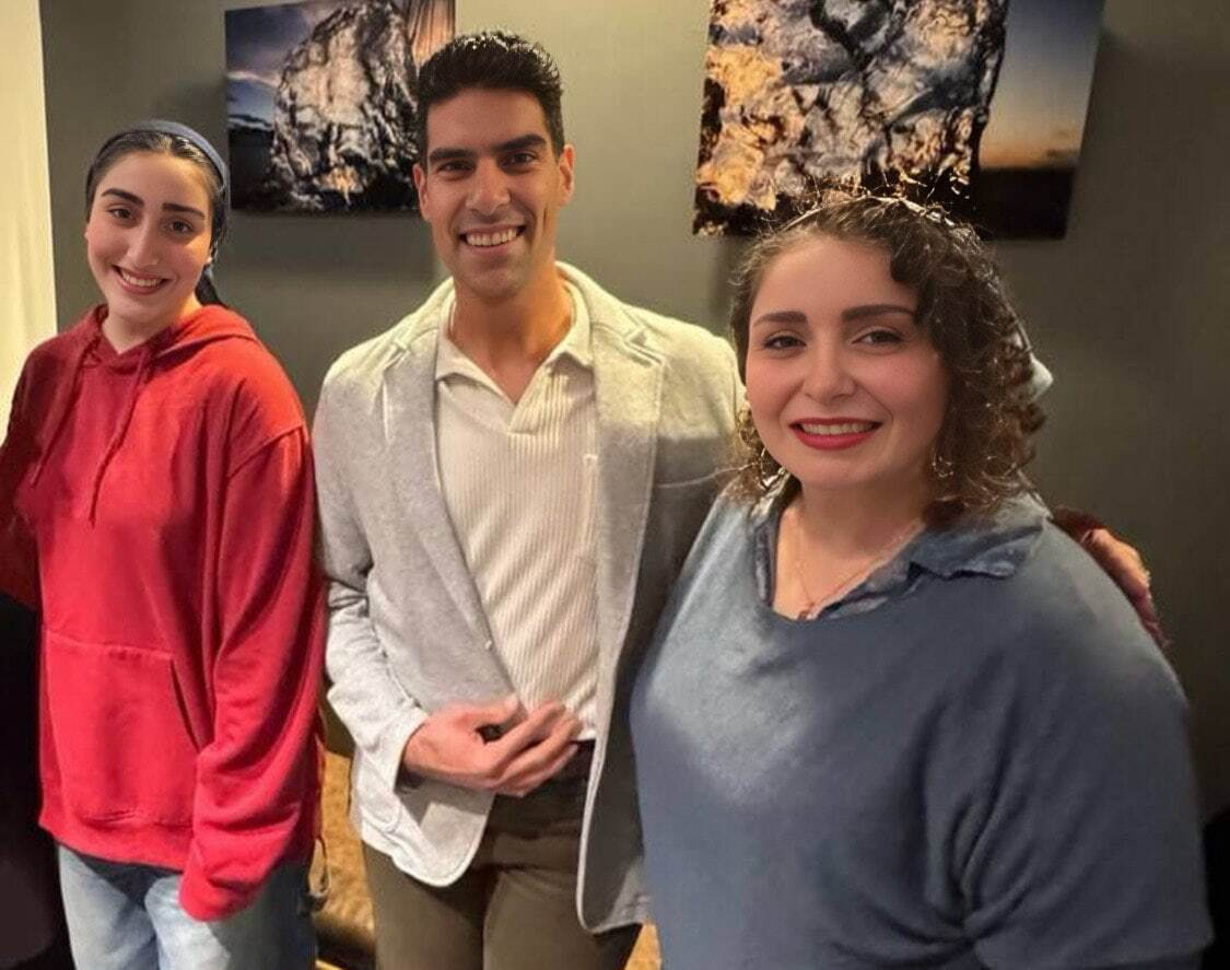 ژاله صامتی و دخترش در کانادا