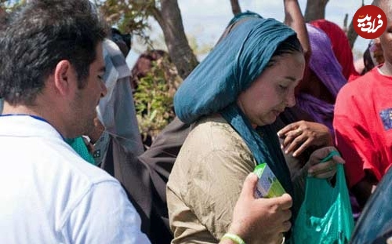 چهره خندان کتایون ریاحی در آفریقایی