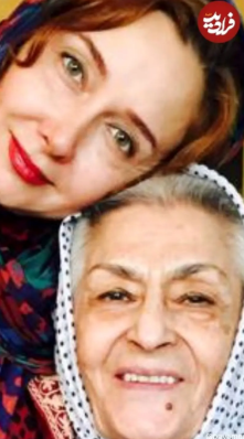 کتایون ریاحی در کنار ژاله علو