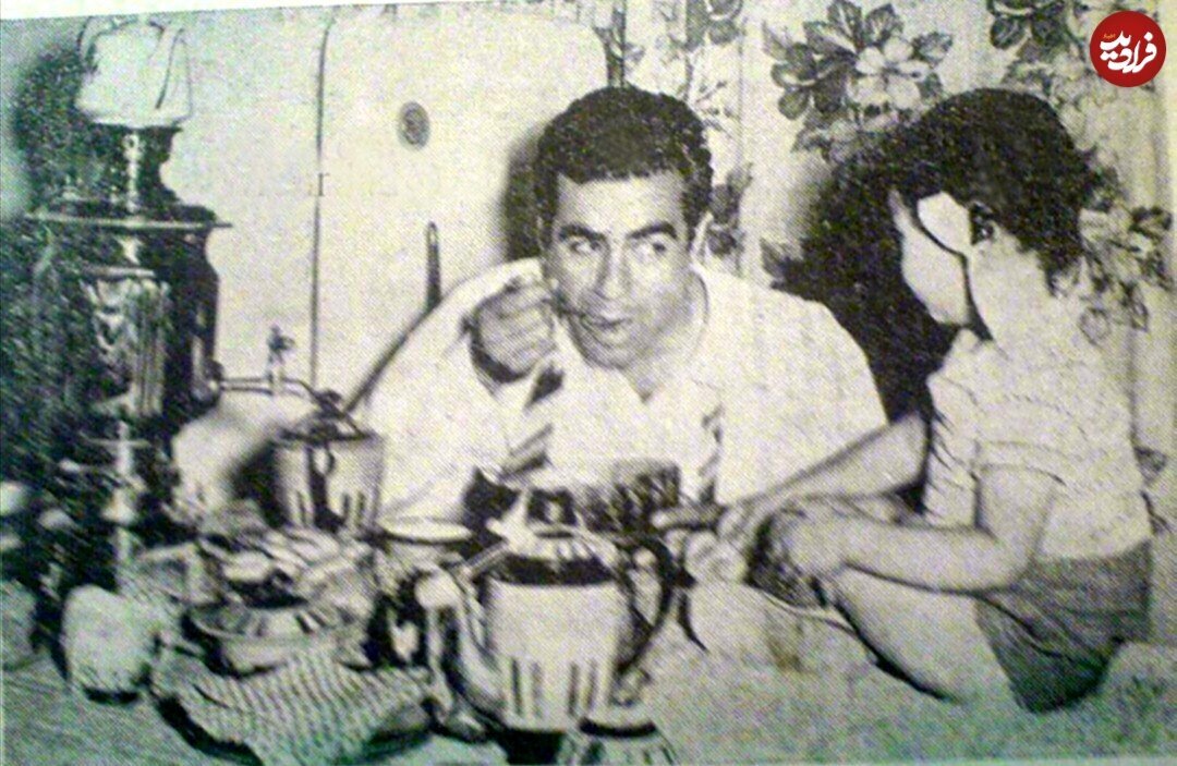 ناصرملک‌مطیعی و دخترش شیرین