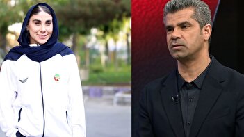 فیلم/ واکنش عجیب هادی ساعی از زندانی شدن ناهید کیانی