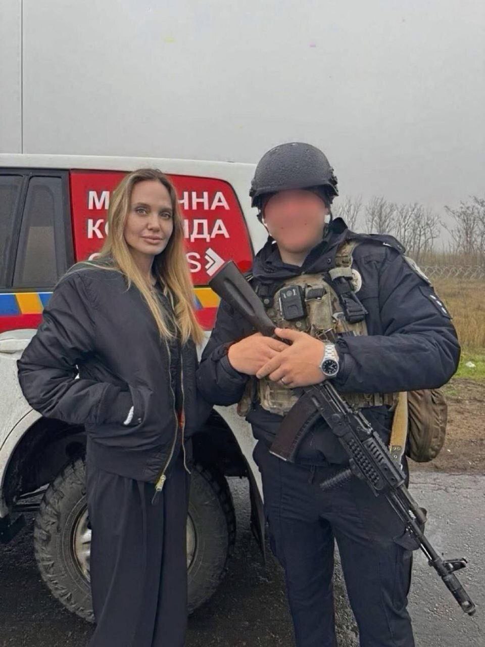 استایل گنگ آنجلینا جولی