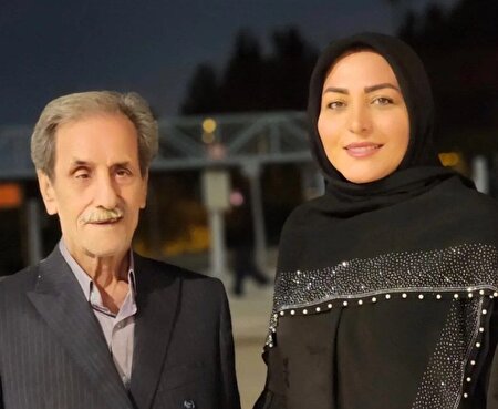 عکس/ المیرا شریفی‌مقدم و برادرش در حال پختن نذری