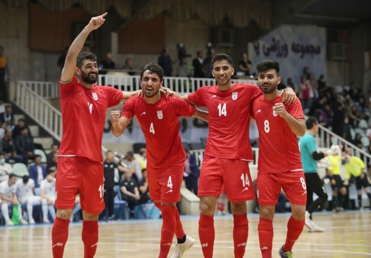 صعود تیم ملی فوتسال ایران صعود تیم ملی فوتسال ایران