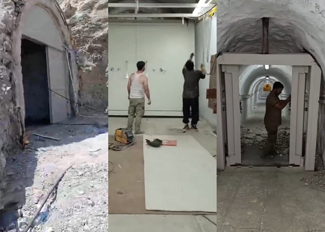 تصاویر تونل‌های موشکی