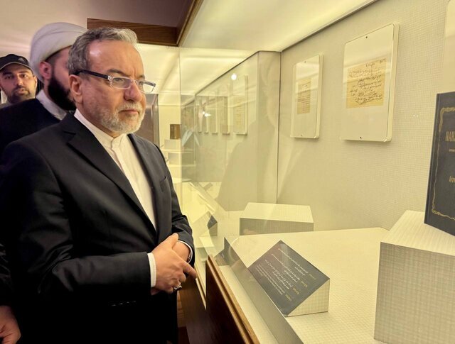 عراقچی به دیدار منزل رهبر انقلاب در مشهد رفت