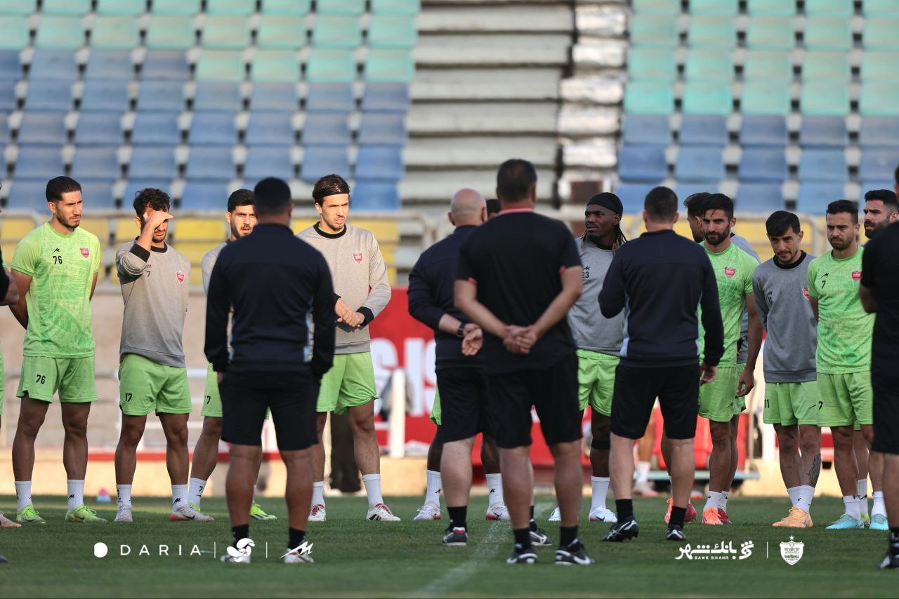 برگزاری تمرین پرسپولیس برگزاری تمرین پرسپولیس