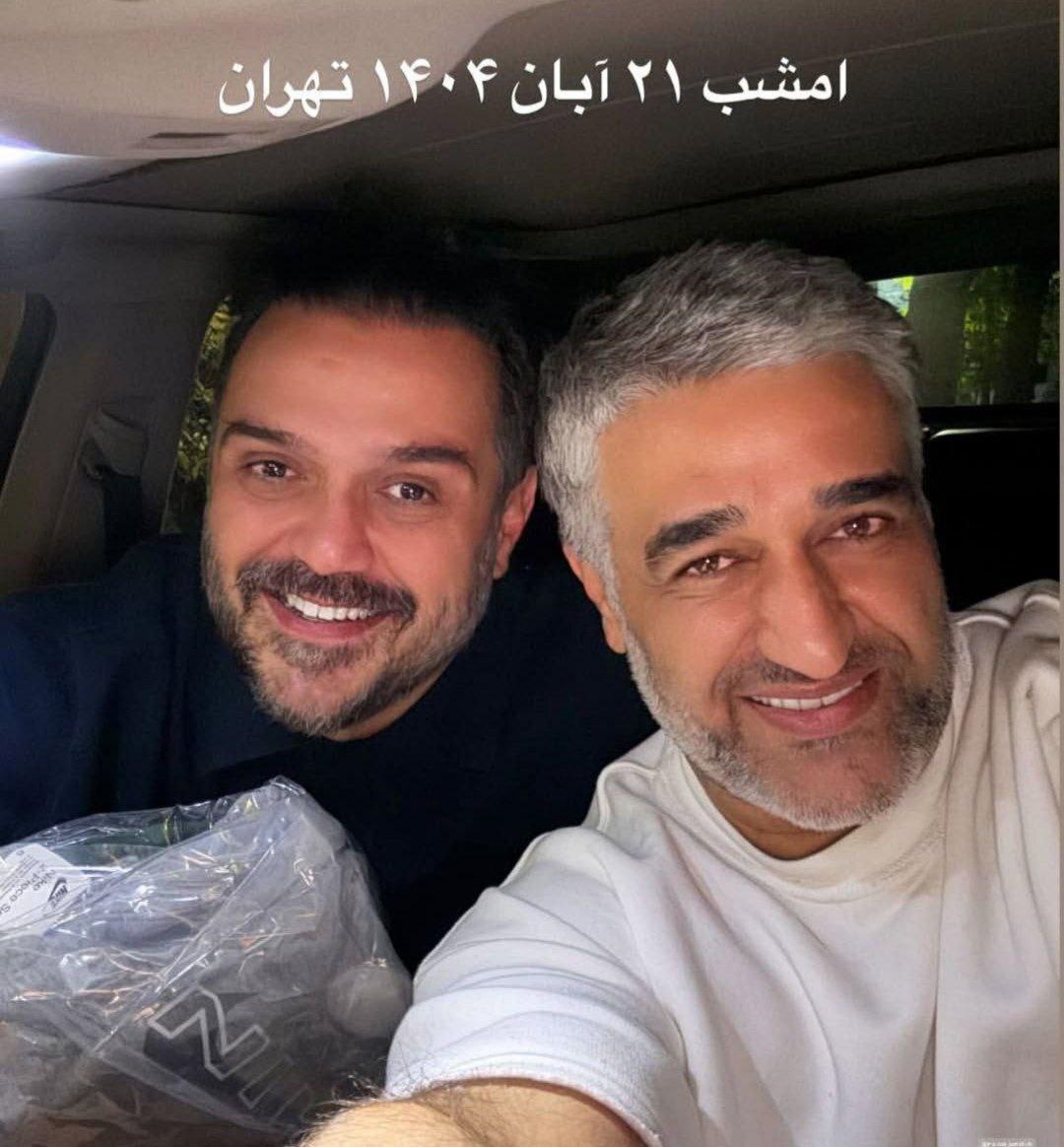 پژمان جمشیدی پس از ورود به ایران