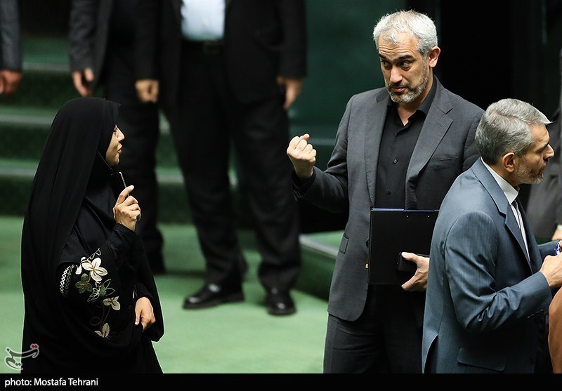 وزیر اقتصاد در صحن علنی مجلس