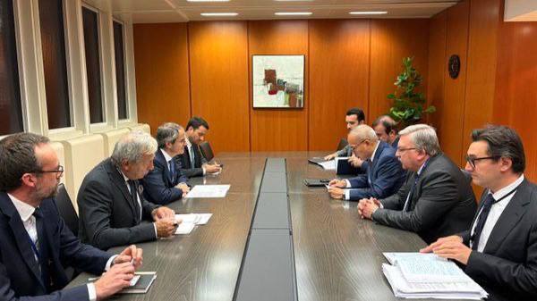 دیدار نمایندگان ایران، روسیه و چین با گروسی