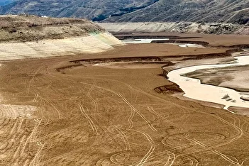 سد لتیان در آستانه خشکسالی+ فیلم