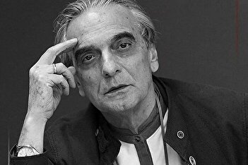 چهره غمگین حسن پورشیرازی در صف نماز میت همایون ارشادی+ عکس