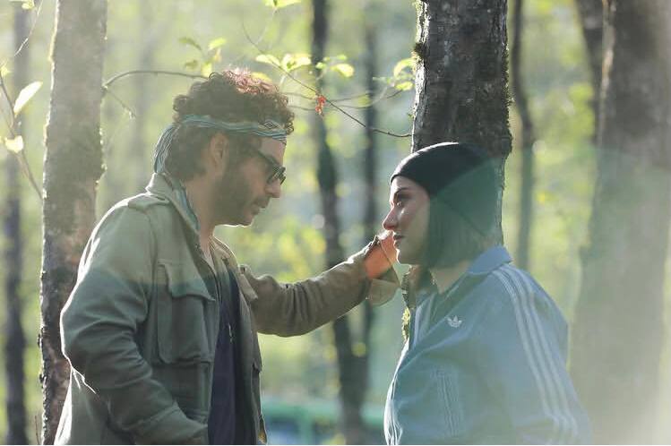 ژست صمیمانه پریناز ایزدیار