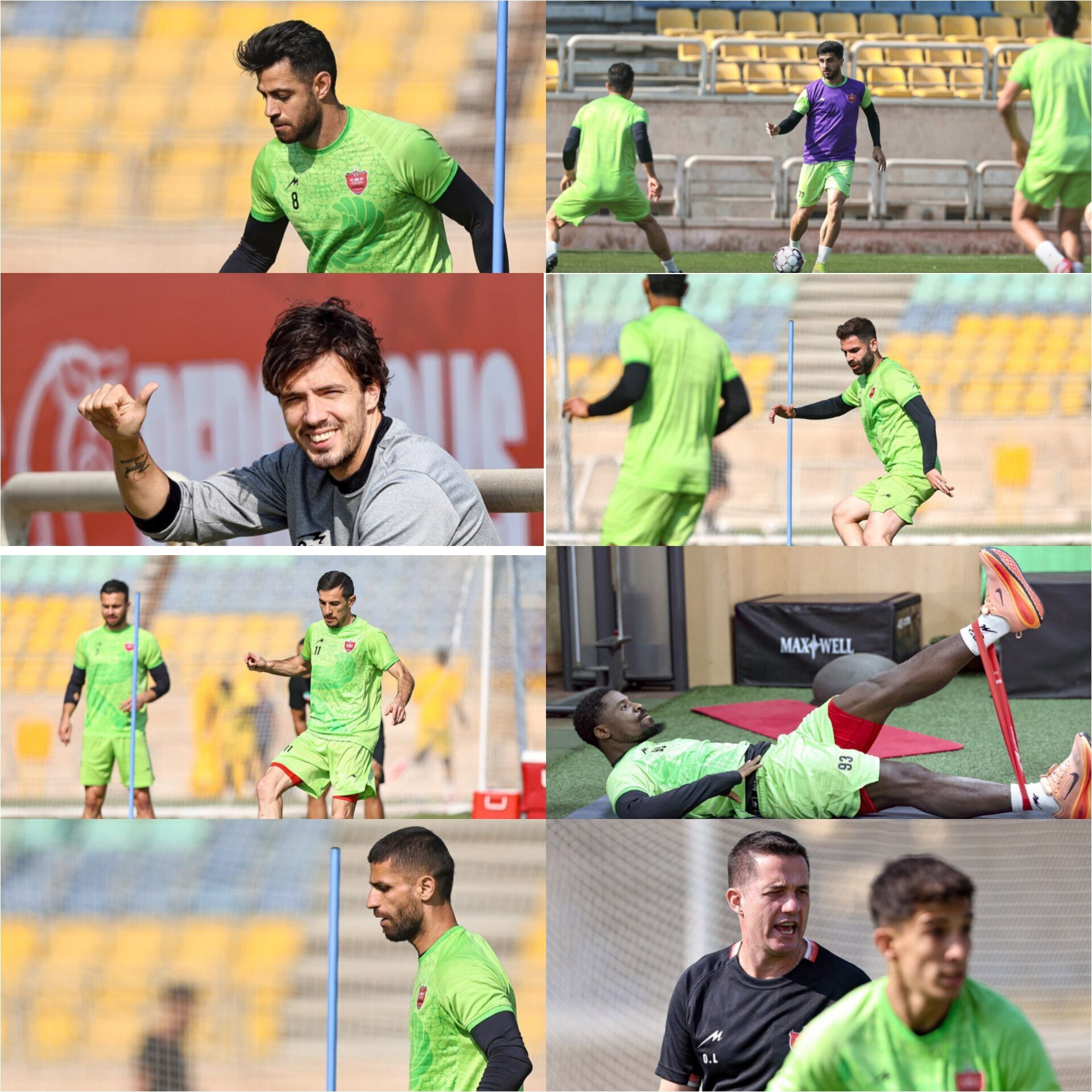 تمرین امروز پرسپولیس