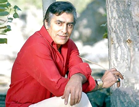 عکس/ چهره شکسته فردین ۳۴ سال پیش در مغازه فرش فروشی اش