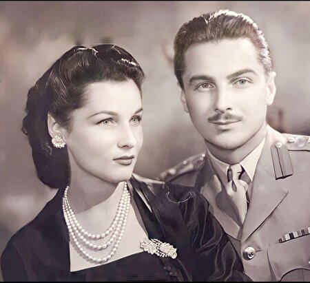 عکس/ فوزیه به همراه شهناز پهلوی و نوه زیبایش ۶۶ سال پیش در سوئیس