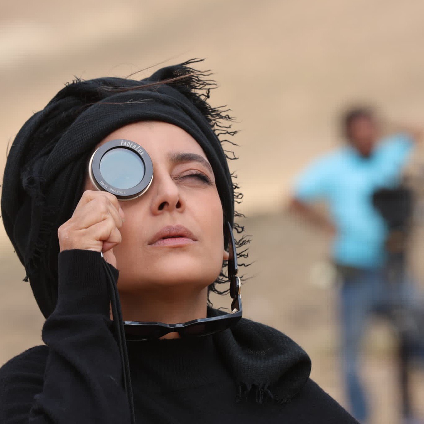 ژست هنری ساره بیات