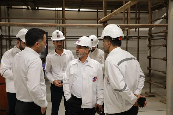 بازدید دکتر دولتی زاده از روند پیشرفت پروژه آفسایت پارک استایرن بازدید دکتر دولتی زاده از روند پیشرفت پروژه آفسایت پارک استایرن