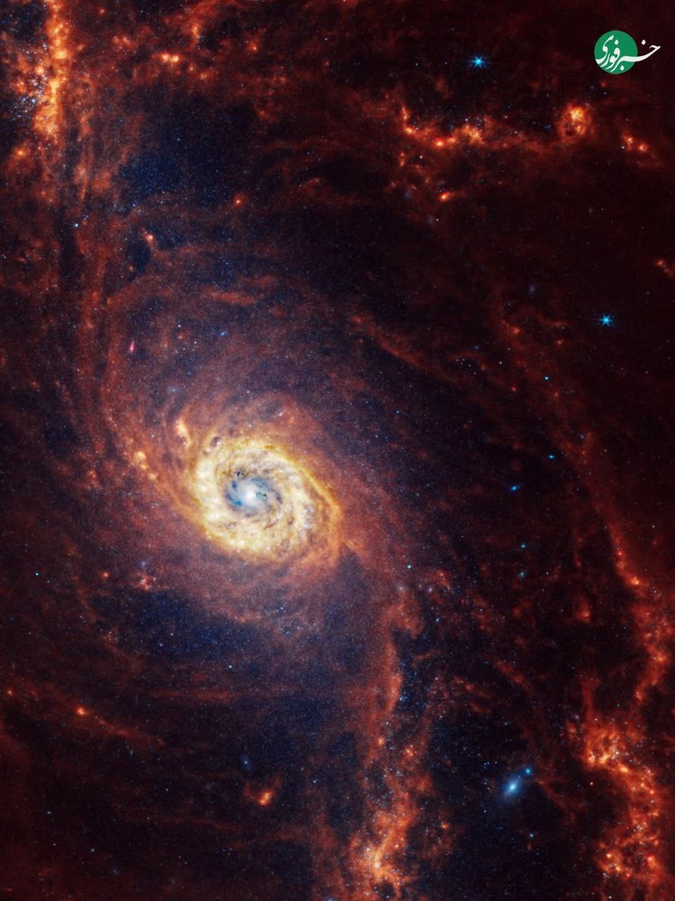 شاهکار تازه جیمز وب؛ مشاهده تولد ستارگان در کهکشانی دور