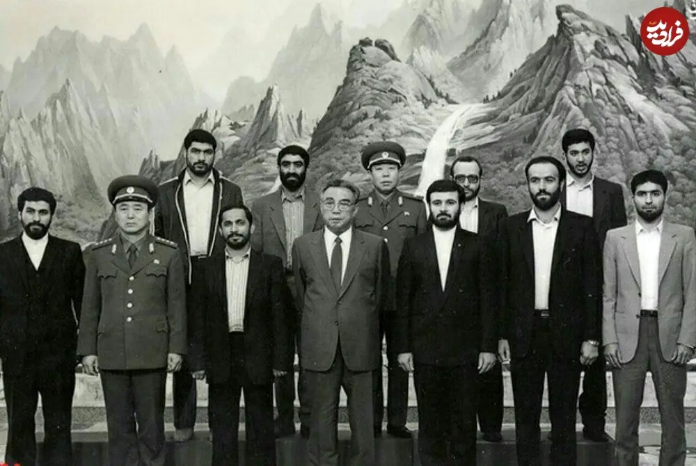 پدر صنعت موشکی ایران با رهبر کره شمالی