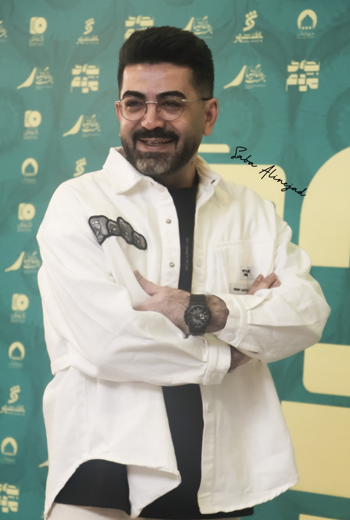 فرزاد حسنی در یک مراسم اکران