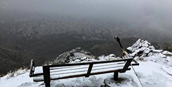 فیلم/ بارش دومین برف پاییزی توچال