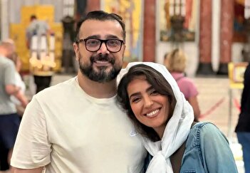 عکس/ قاب خانوادگی مونا کرمی و پسرش