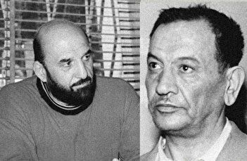 عکس/ چهره خندان شعبان بی‌مخ و نوچه هایش ۷۲ سال پیش زیر کرسی