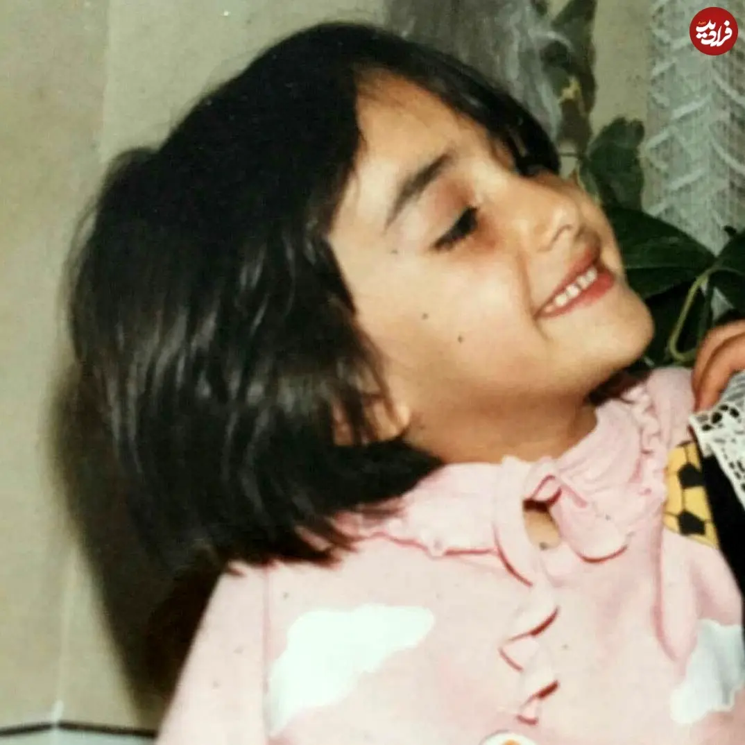 هانیه توسلی در ۷ سالگی