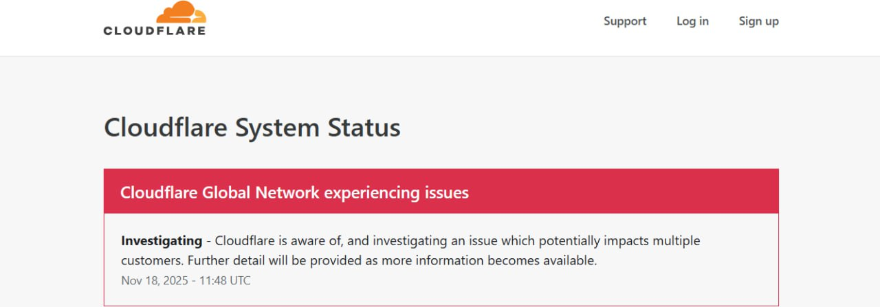 قطعی اینترنت دنیا