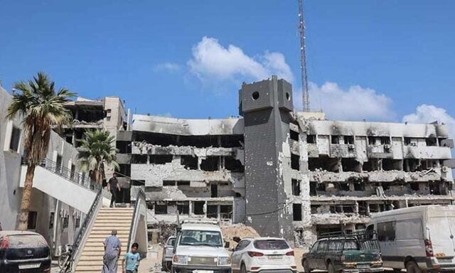 تخریب ساختمان غزه تخریب ساختمان غزه